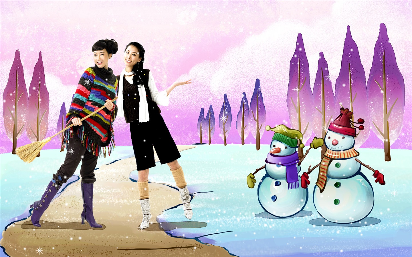 Synthetic characters wallpaper (2) #1 - 1440x900