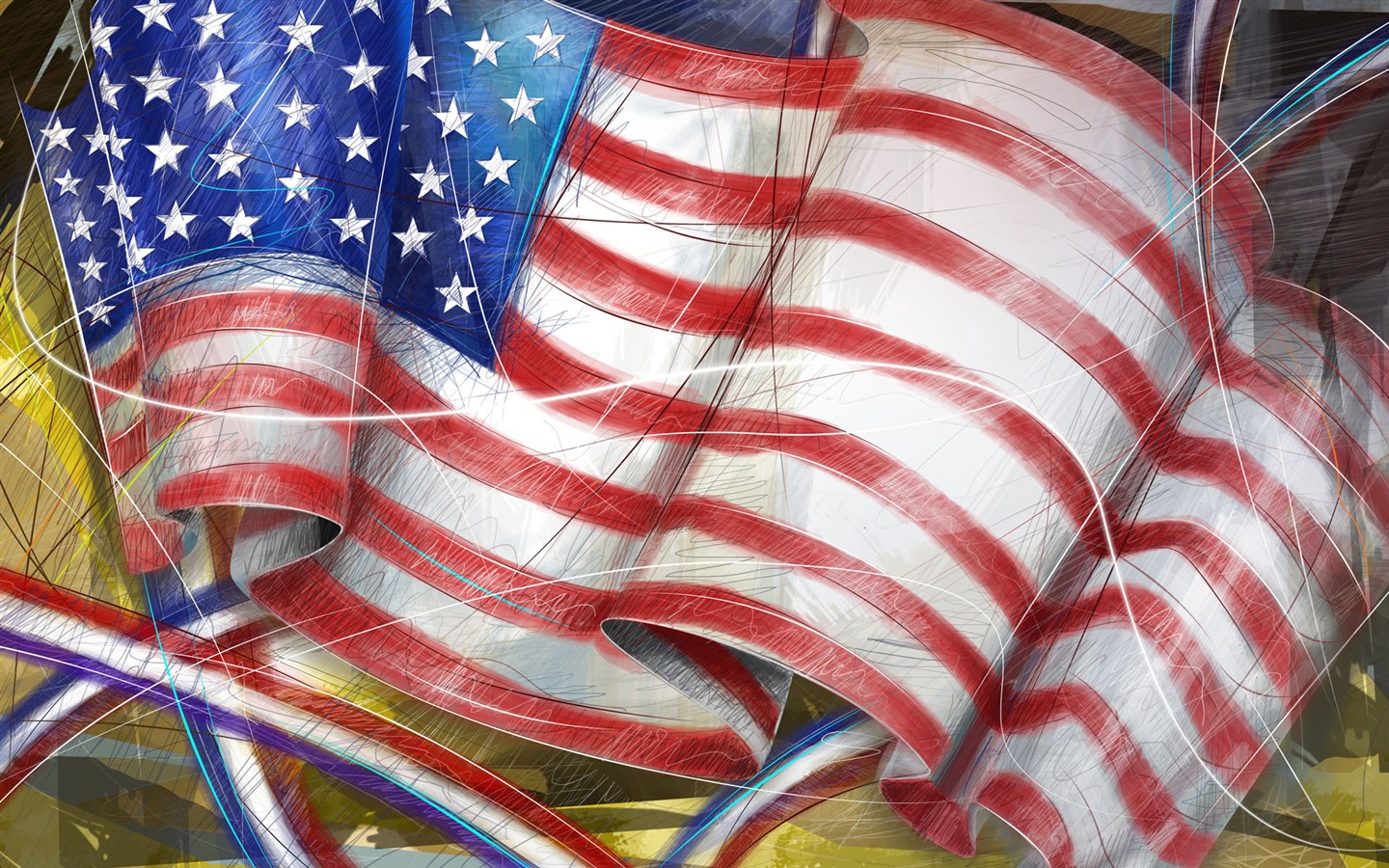 美国独立日主题壁纸17 - 1440x900