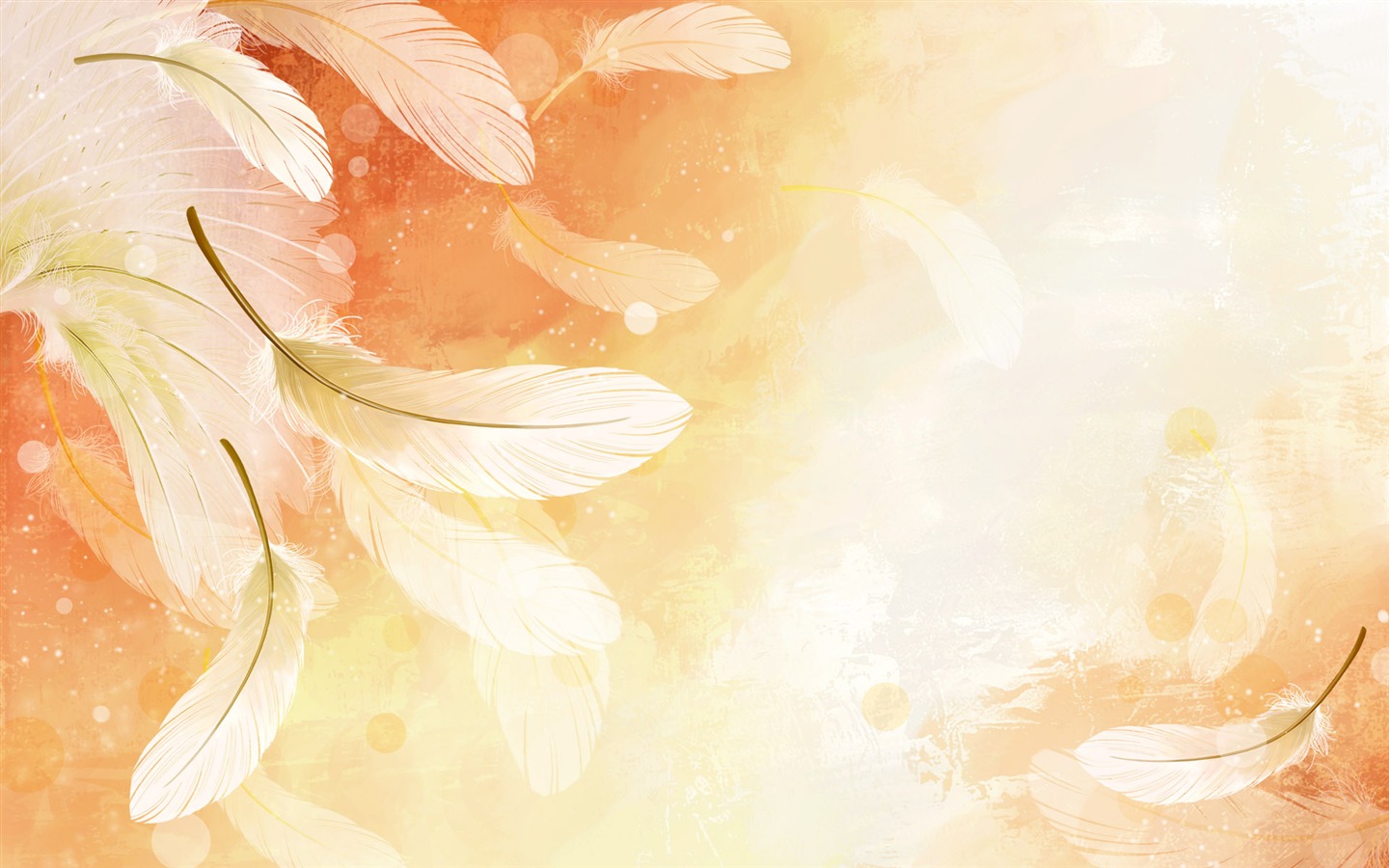 炫彩花卉合成壁紙 #4 - 1440x900