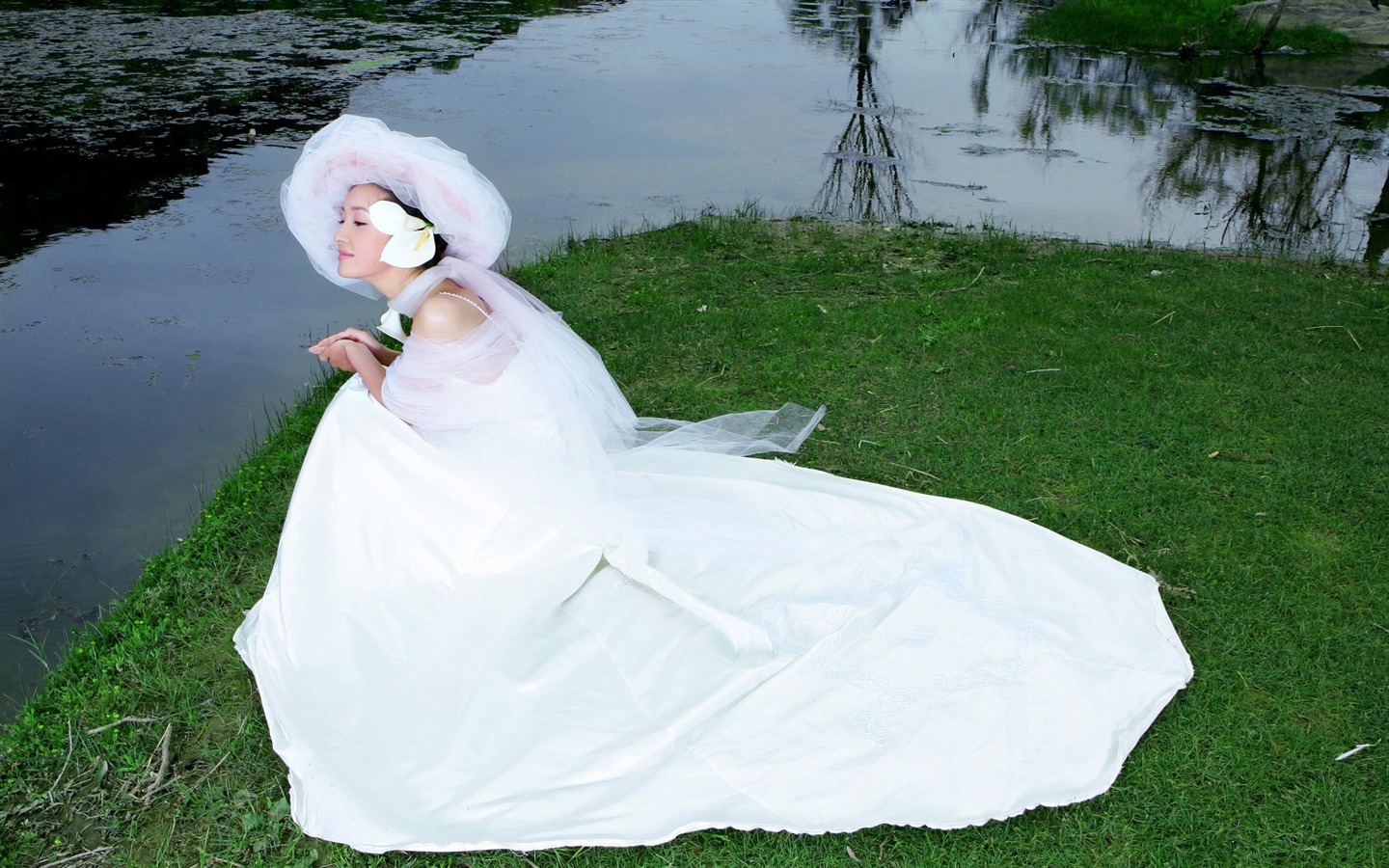 Beautiful reine Braut Tapete #5 - 1440x900