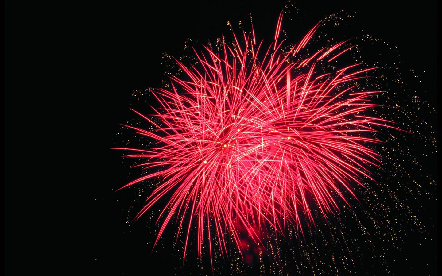 Festival fireworks display wallpaper #38 - 1440x900