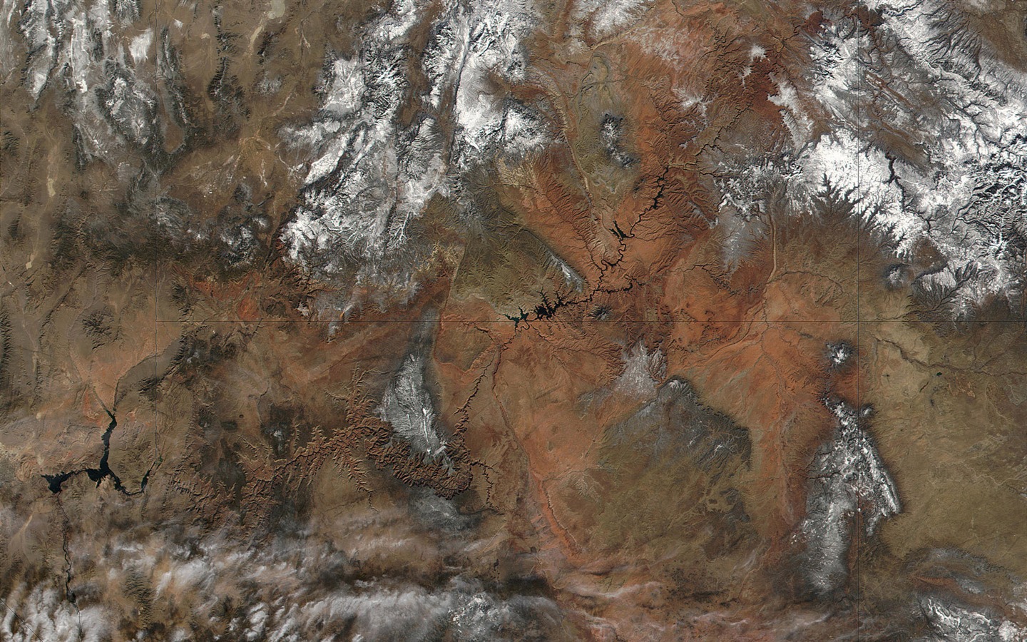 HD wallpaper beautiful bird's-eye view of Earth #11 - 1440x900
