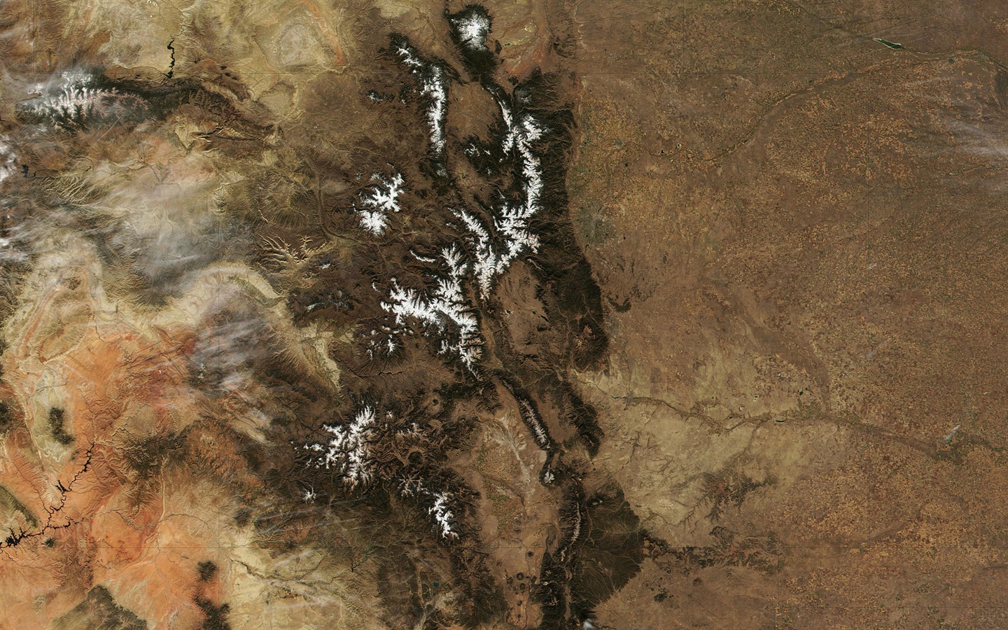 HD wallpaper beautiful bird's-eye view of Earth #12 - 1440x900
