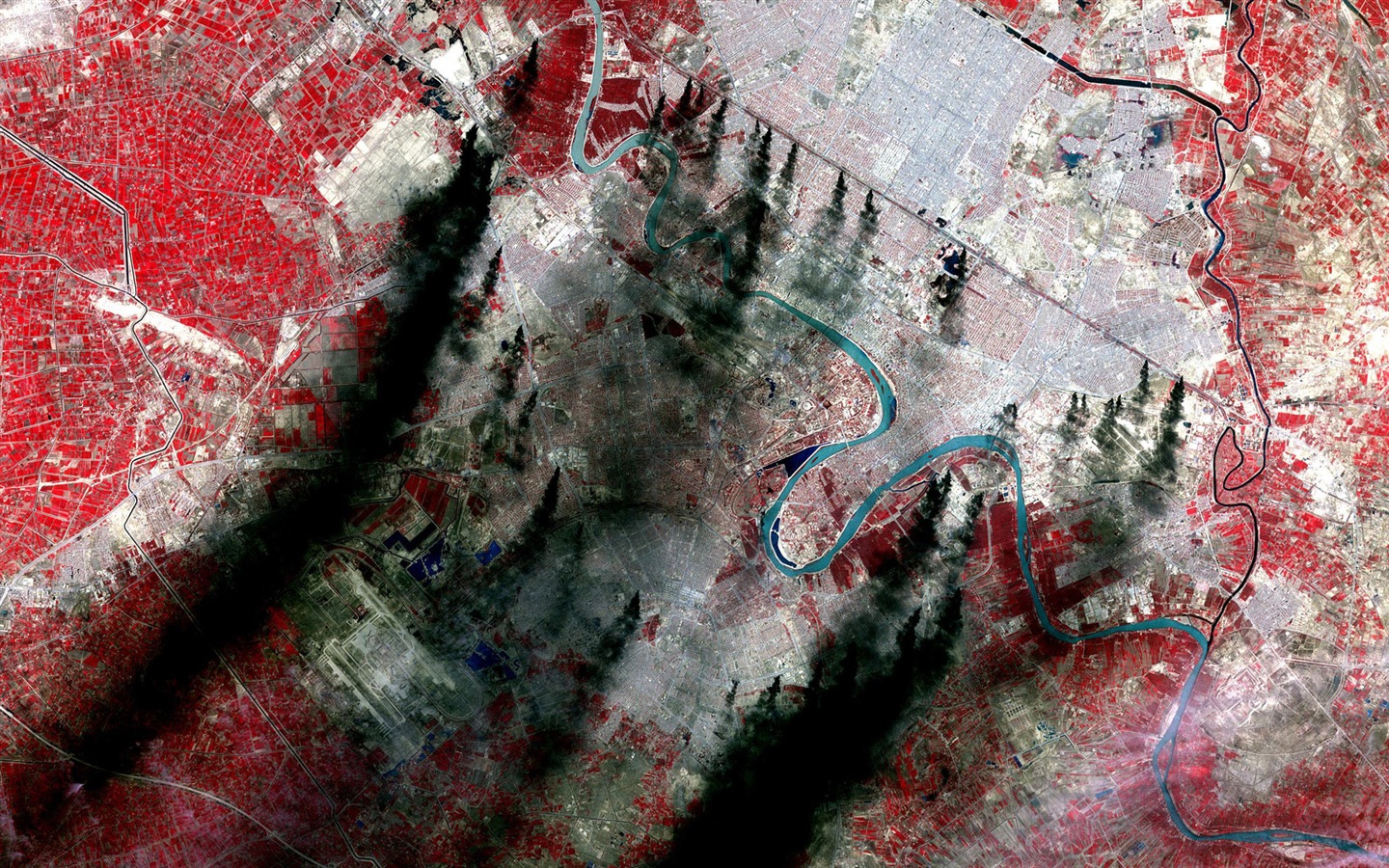 HD wallpaper beautiful bird's-eye view of Earth #14 - 1440x900
