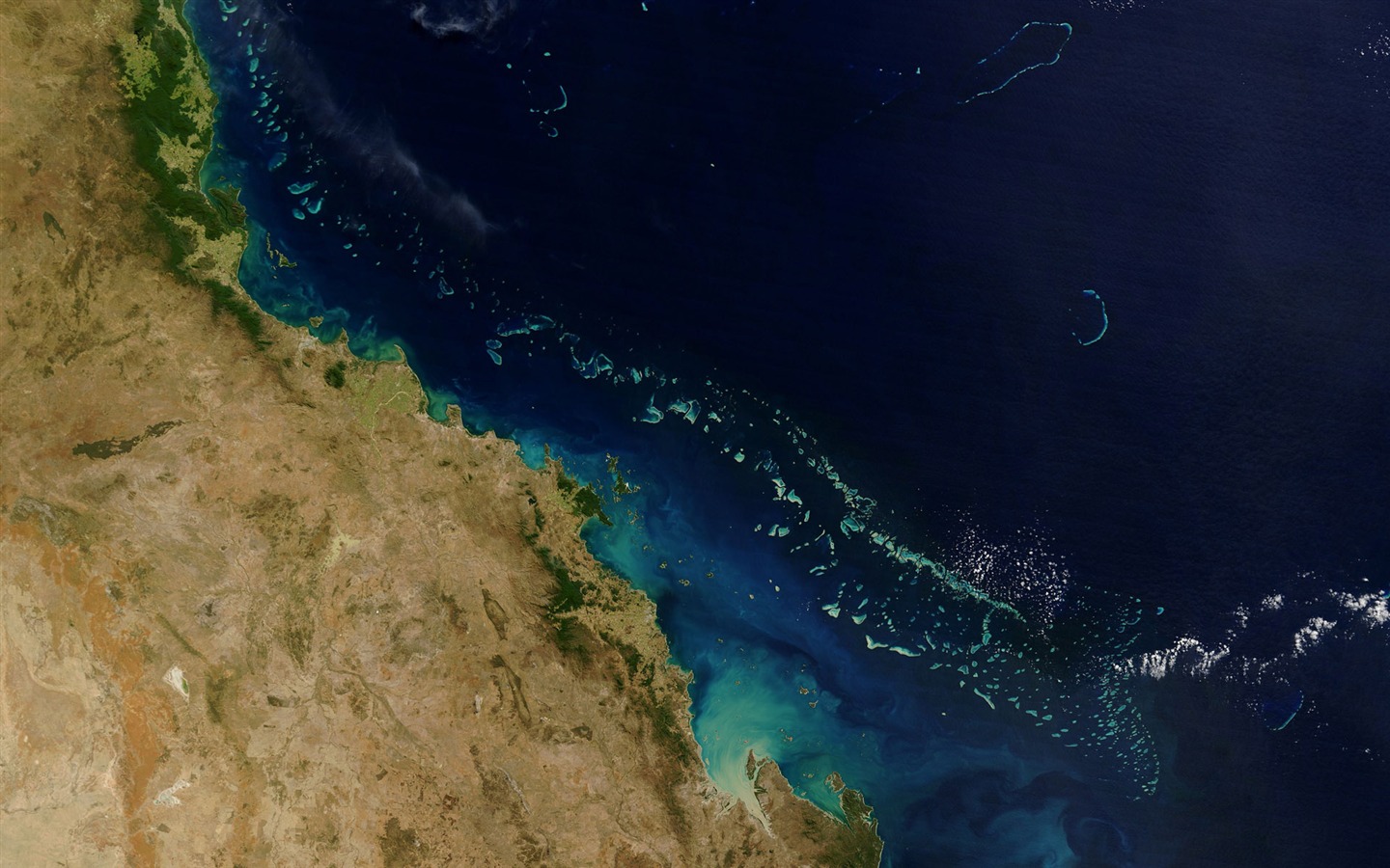 HD wallpaper beautiful bird's-eye view of Earth #15 - 1440x900