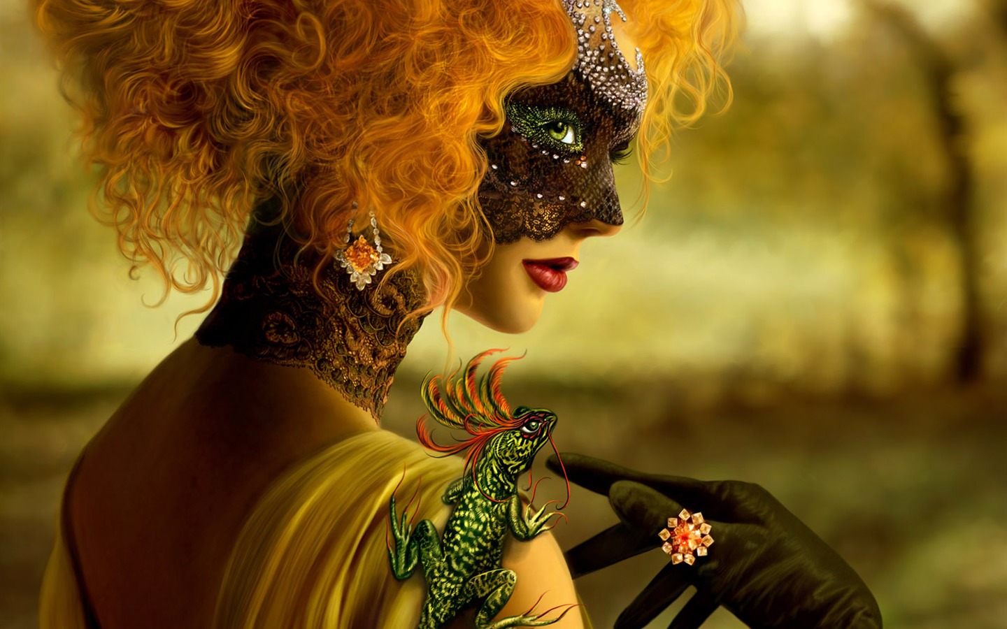 Krásné ženy wallpaper fantasy ilustrátor #15 - 1440x900
