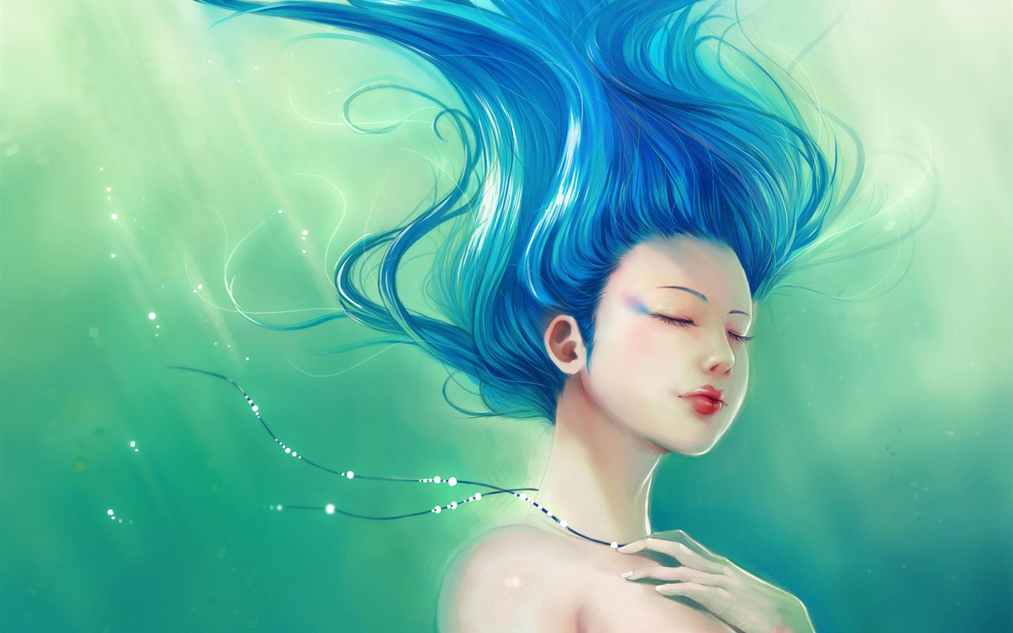 奇幻女性精美插畫壁紙 #19 - 1440x900