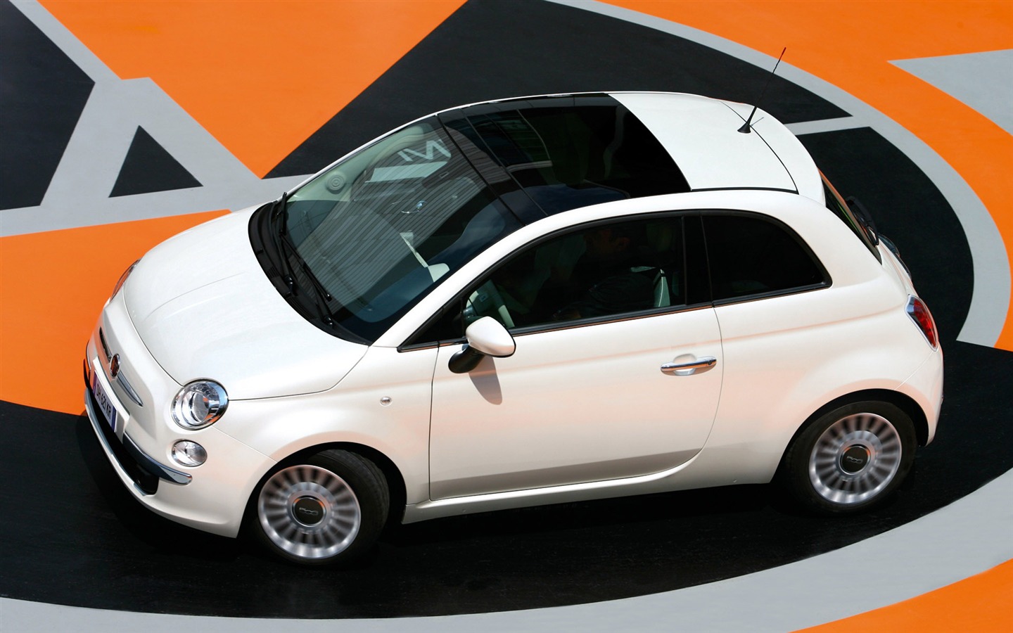 Fiat 500 fonds d'écran #5 - 1440x900