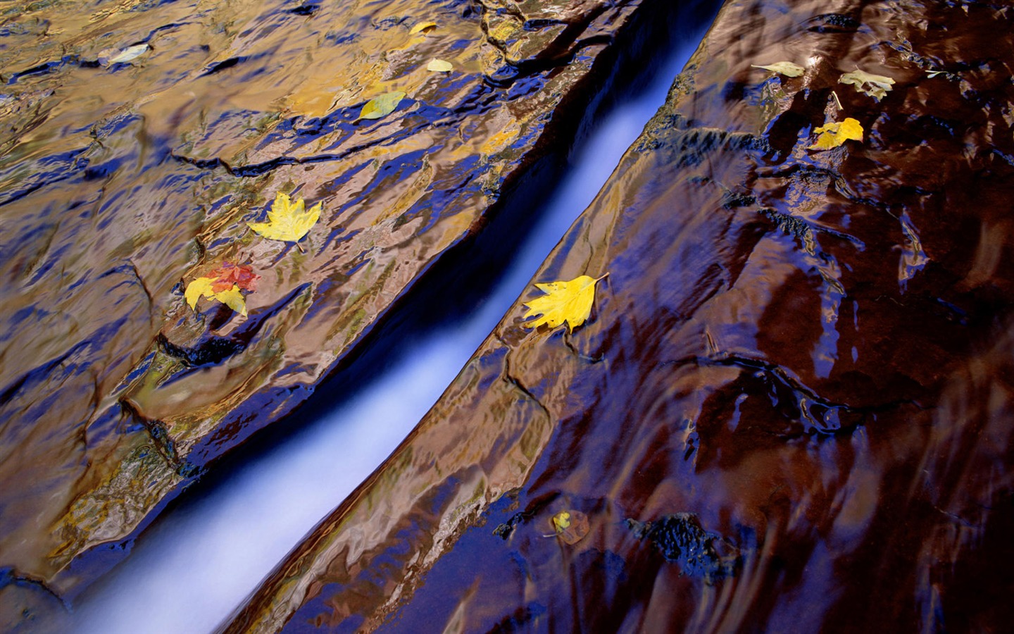 Water streams HD Wallpapers #36 - 1440x900