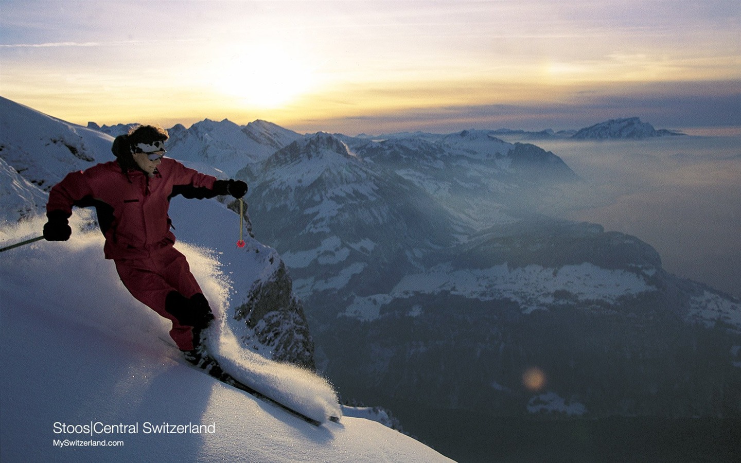 Suiza Turismo de Invierno fondo de pantalla #12 - 1440x900