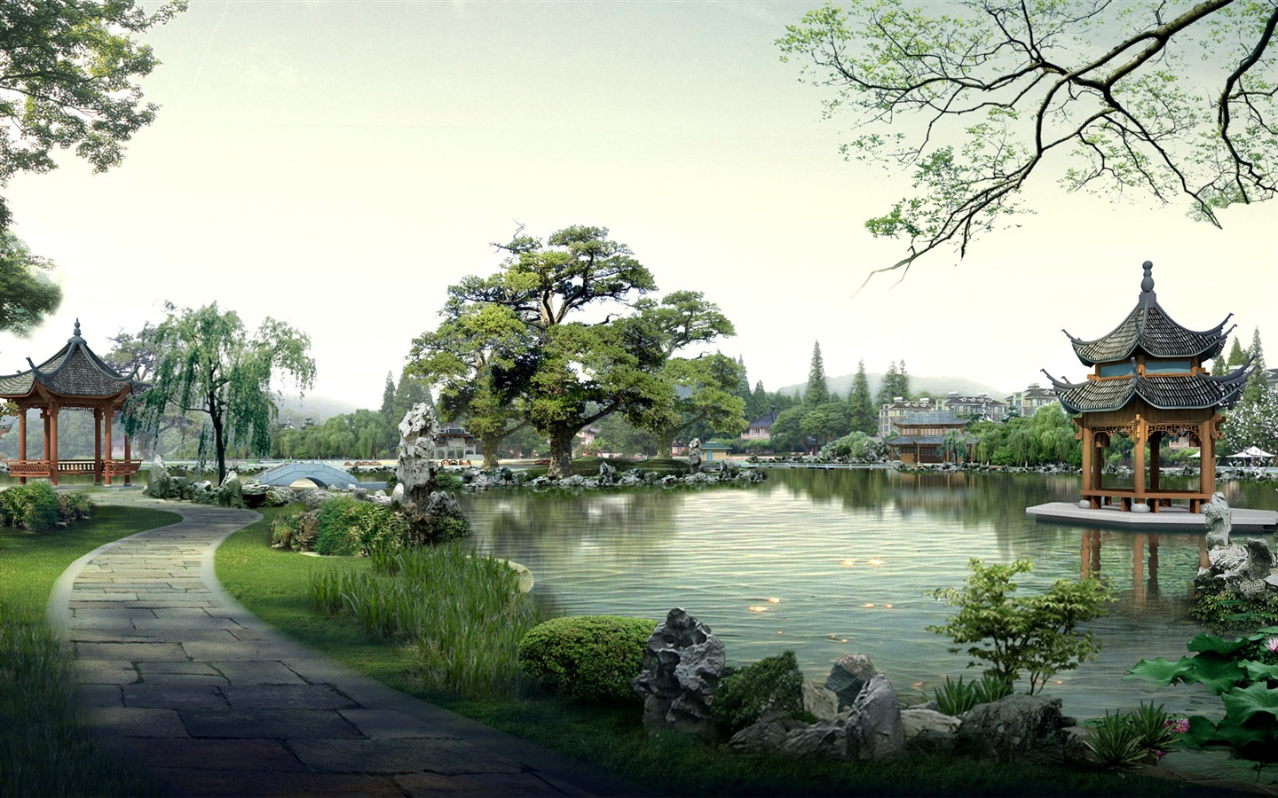 建築園林精美壁紙 #3 - 1440x900