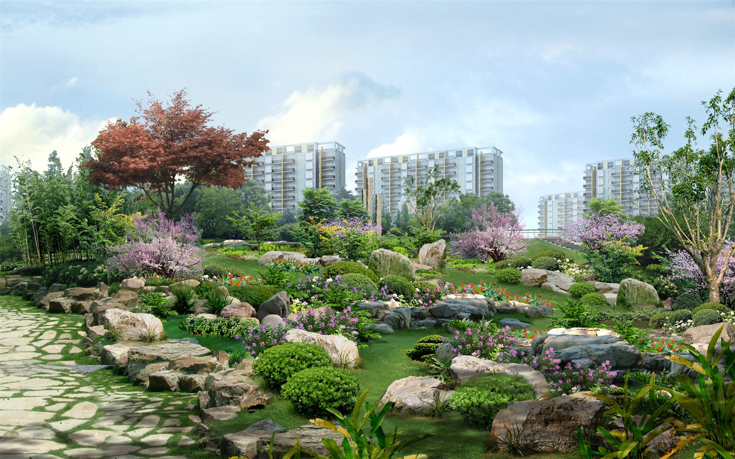建築園林精美壁紙 #16 - 1440x900