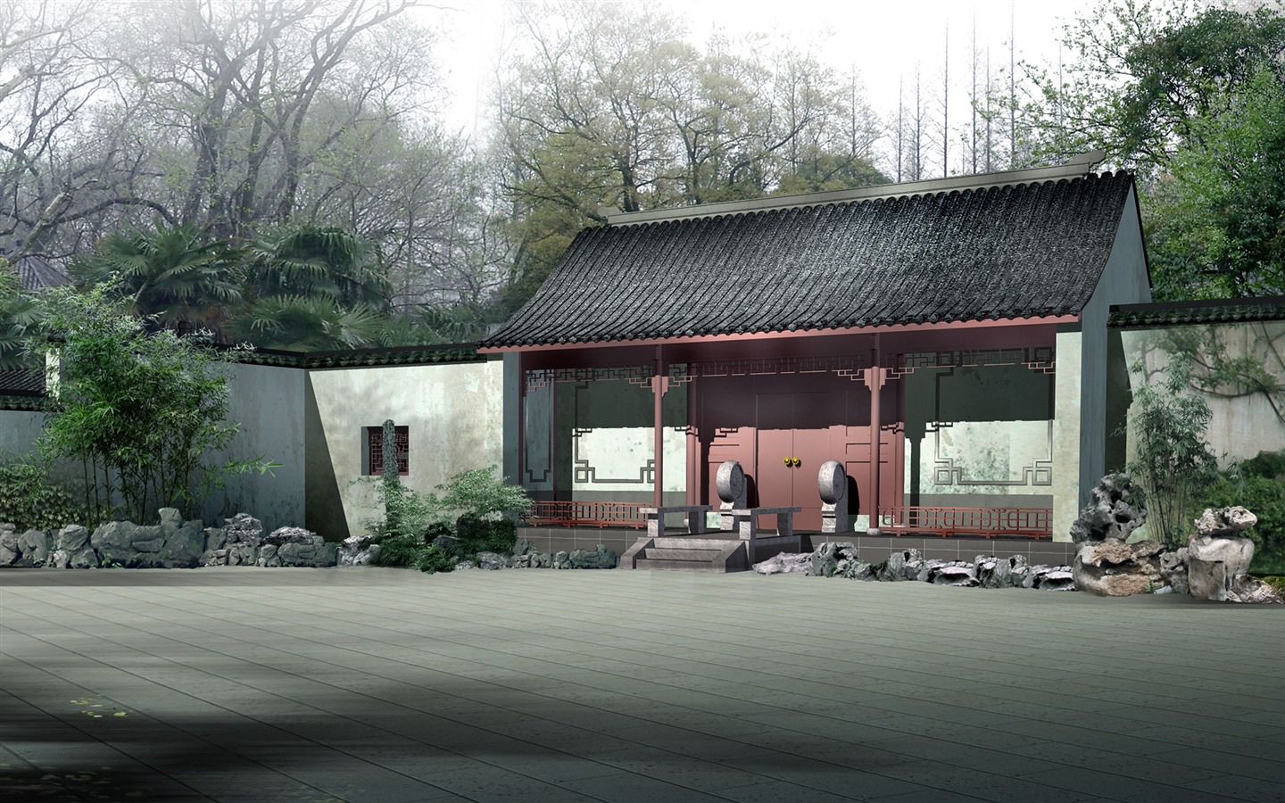 建築園林精美壁紙 #23 - 1440x900