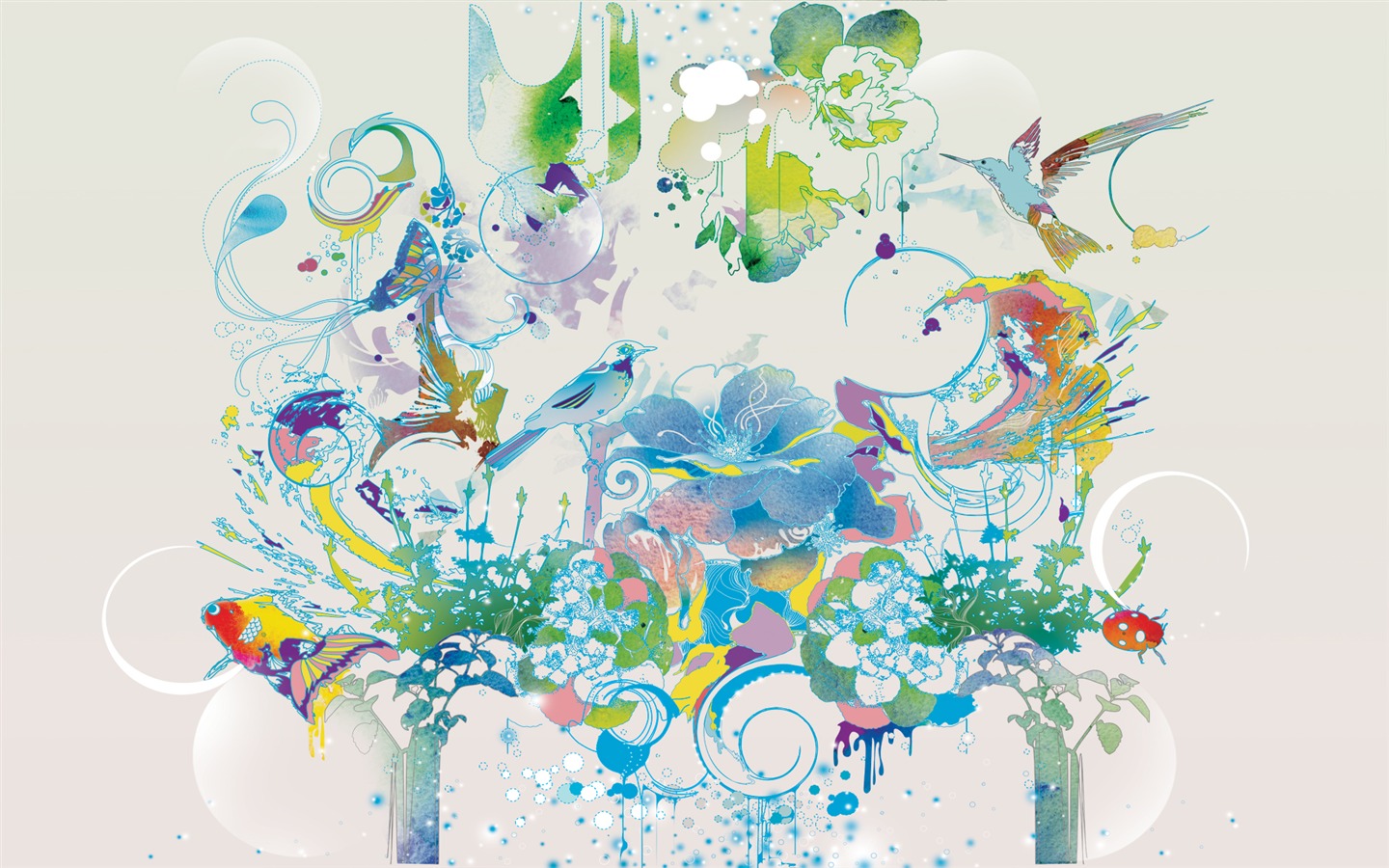 Windows7 Wallpaper výtvarného umění #7 - 1440x900