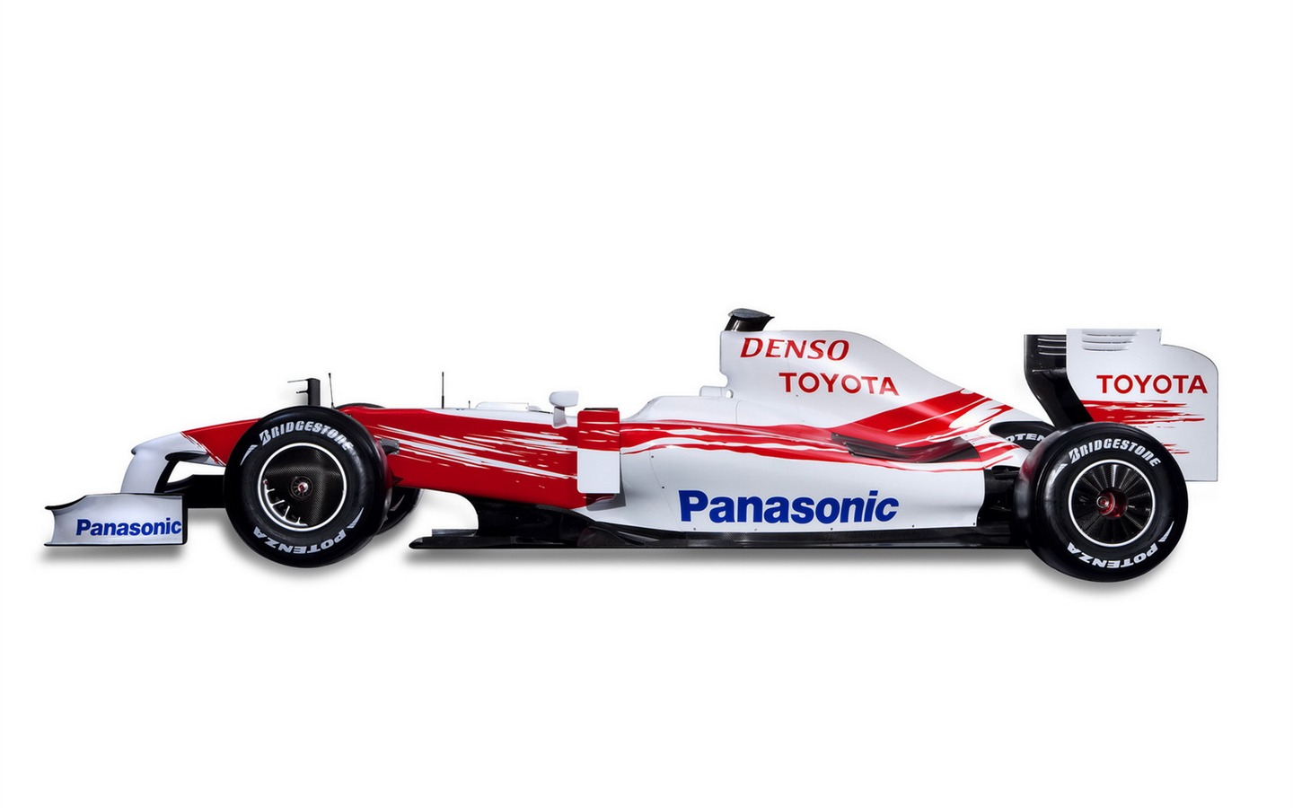 豐田2009 TF109 F1壁紙 #1 - 1440x900