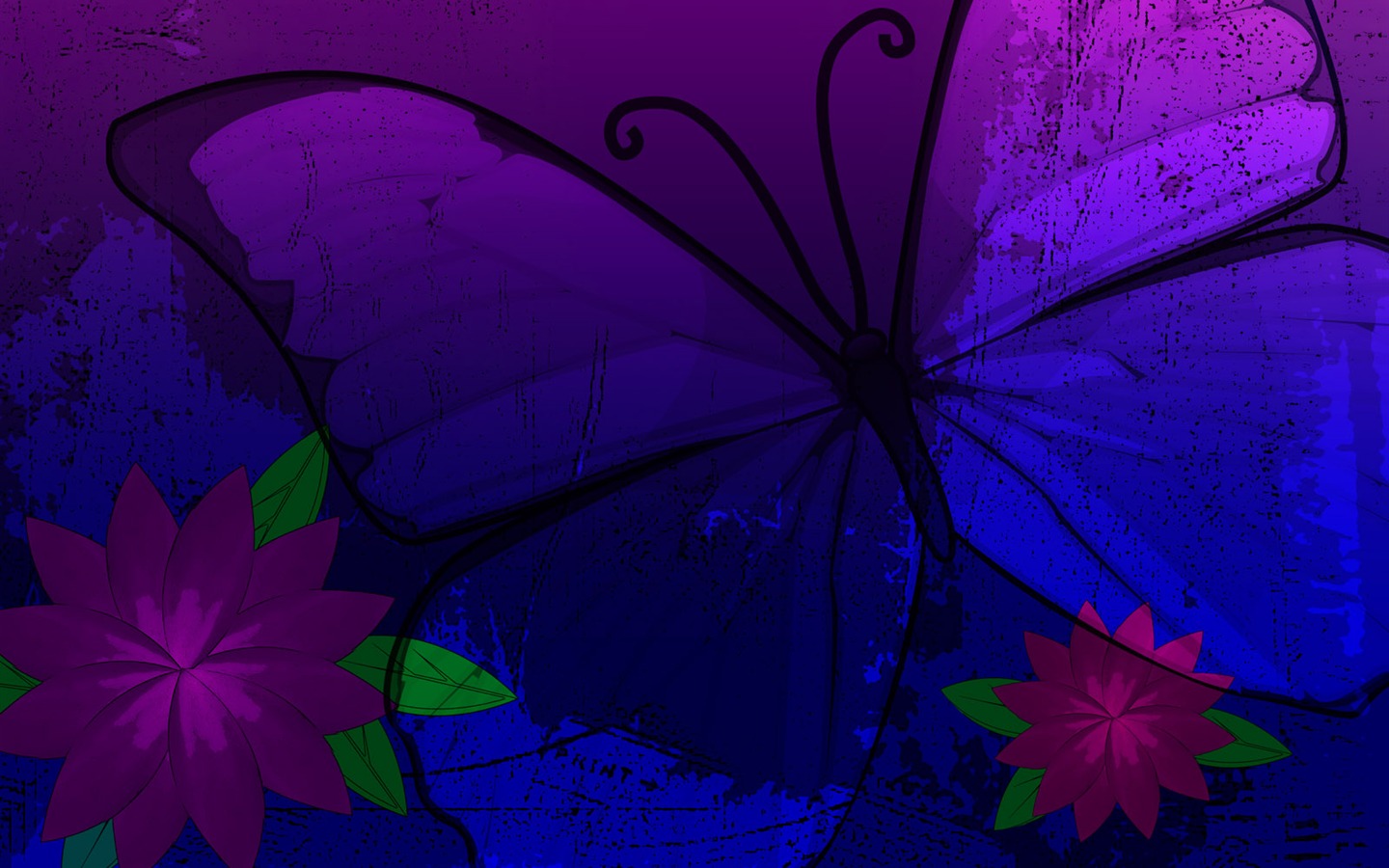 Syntetické Květinové HD Tapety na plochu #29 - 1440x900