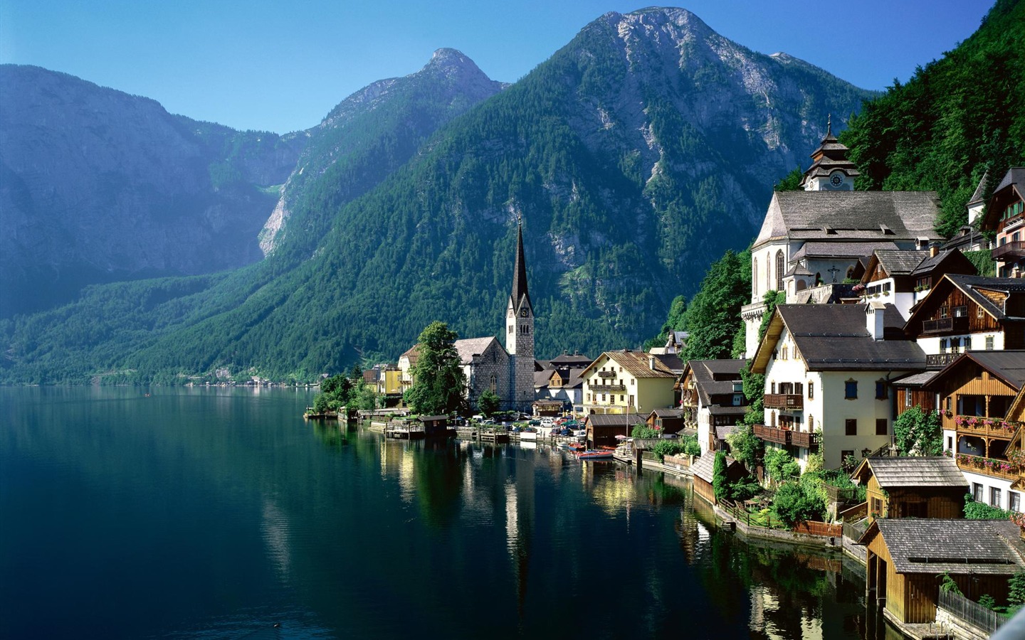 Hermoso paisaje de Austria Fondos de pantalla #3 - 1440x900