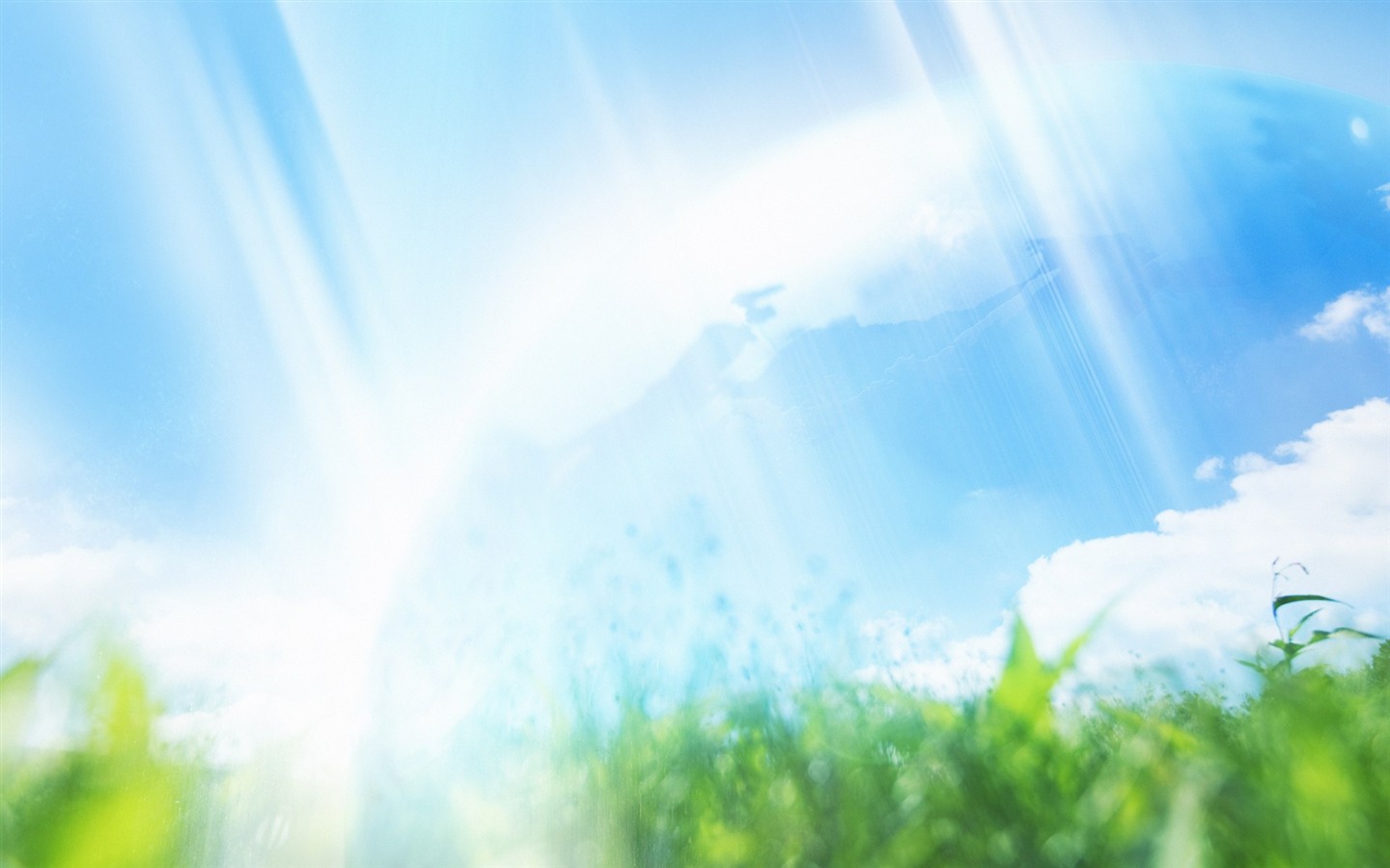 綠色環境主題PS壁紙 #11 - 1440x900