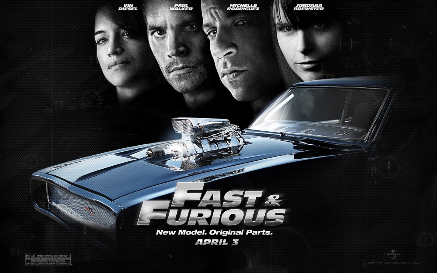 Fast and the Furious 4 Wallpaper #2 - 1440x900