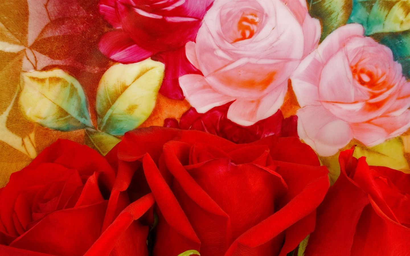 Flores close-up (5) #9 - 1440x900