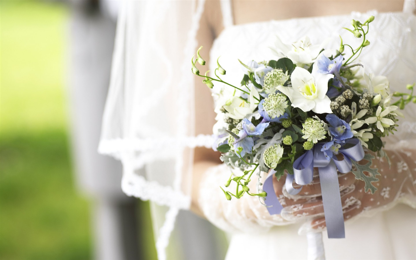 婚禮婚戒鮮花壁紙(二) #4 - 1440x900