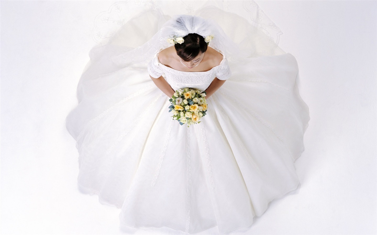 Wedding flower wedding ring wallpaper(2) #12 - 1440x900