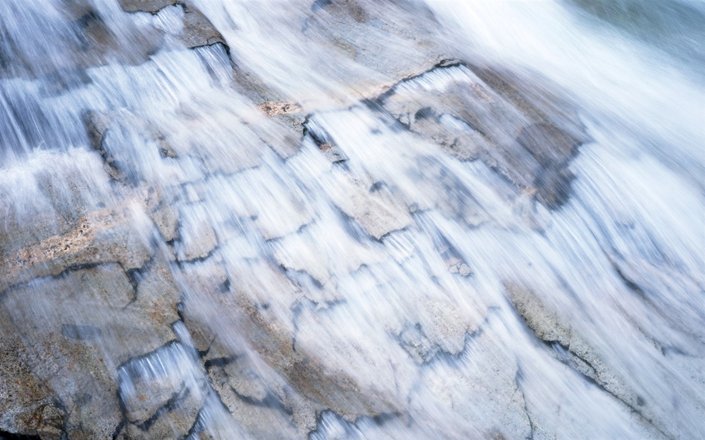 瀑布溪流高清壁紙 #6 - 1440x900