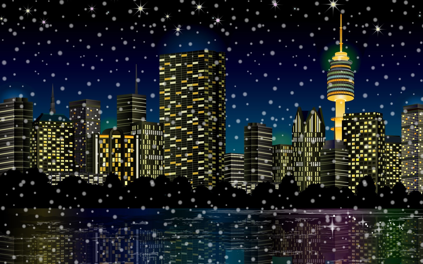 矢量風光合集壁紙(一) #19 - 1440x900