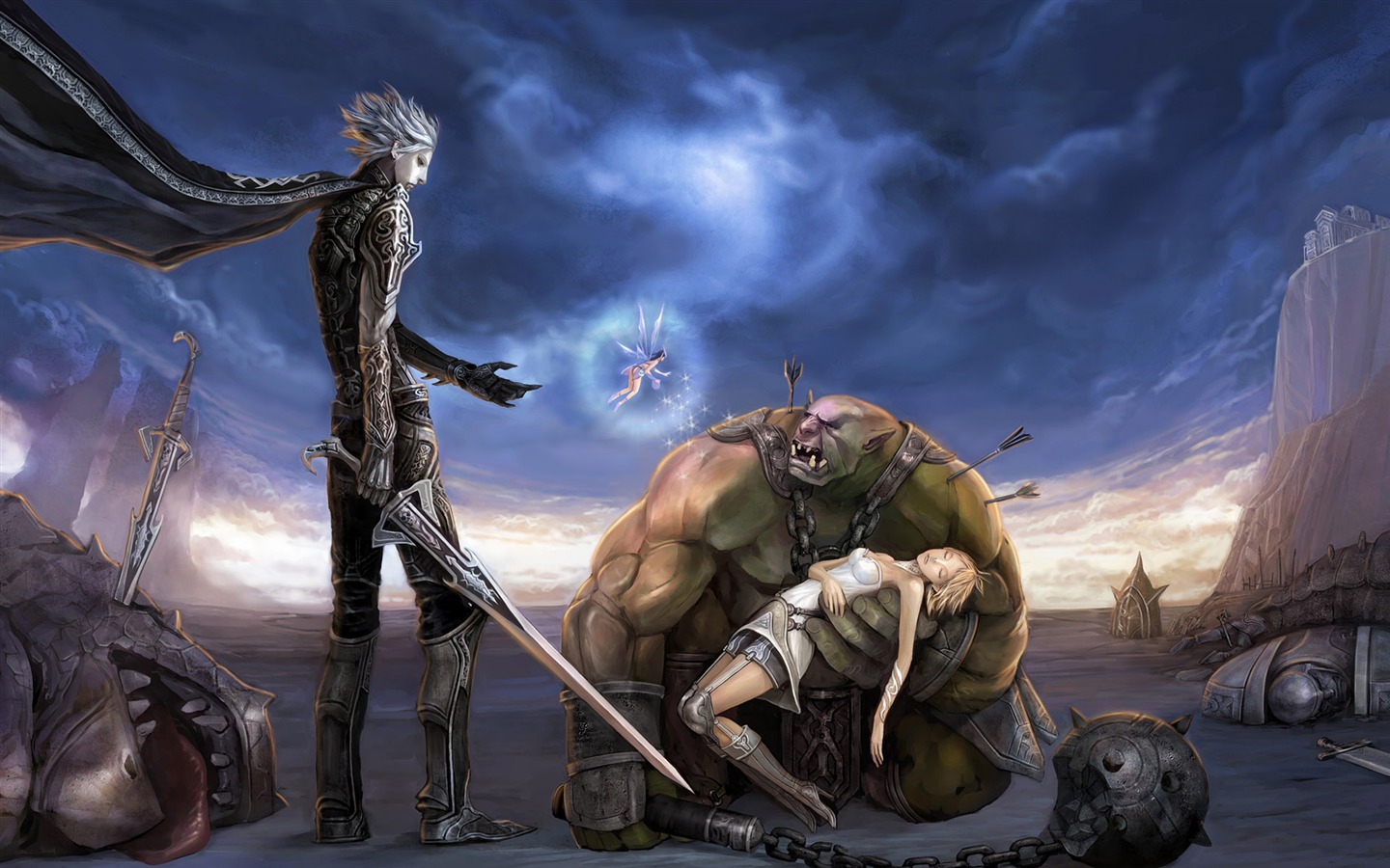 Game CG Collection Wallpapers (6) #15 - 1440x900