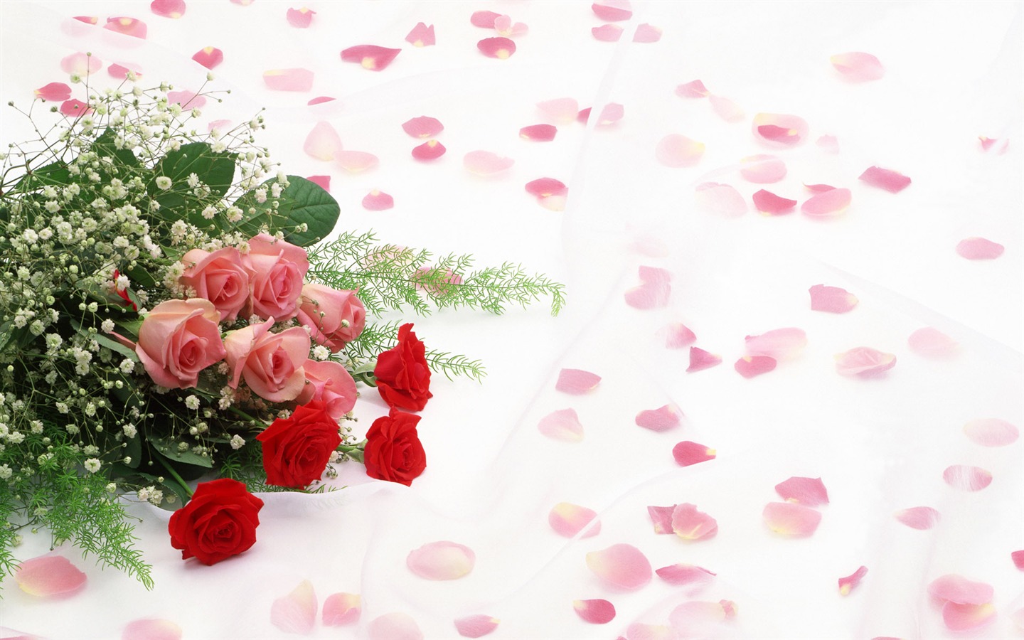 웨딩 꽃 항목 월페이퍼 (1) #6 - 1440x900