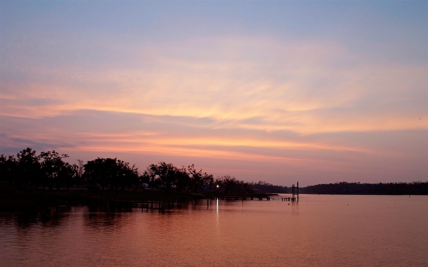 Glow of sunset HD exquisite wallpaper (2) #4 - 1440x900