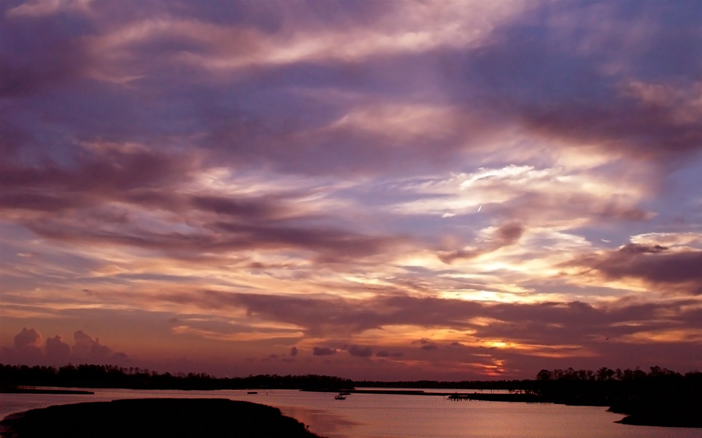 朝霞晚霞 高清精美壁紙(二) #13 - 1440x900