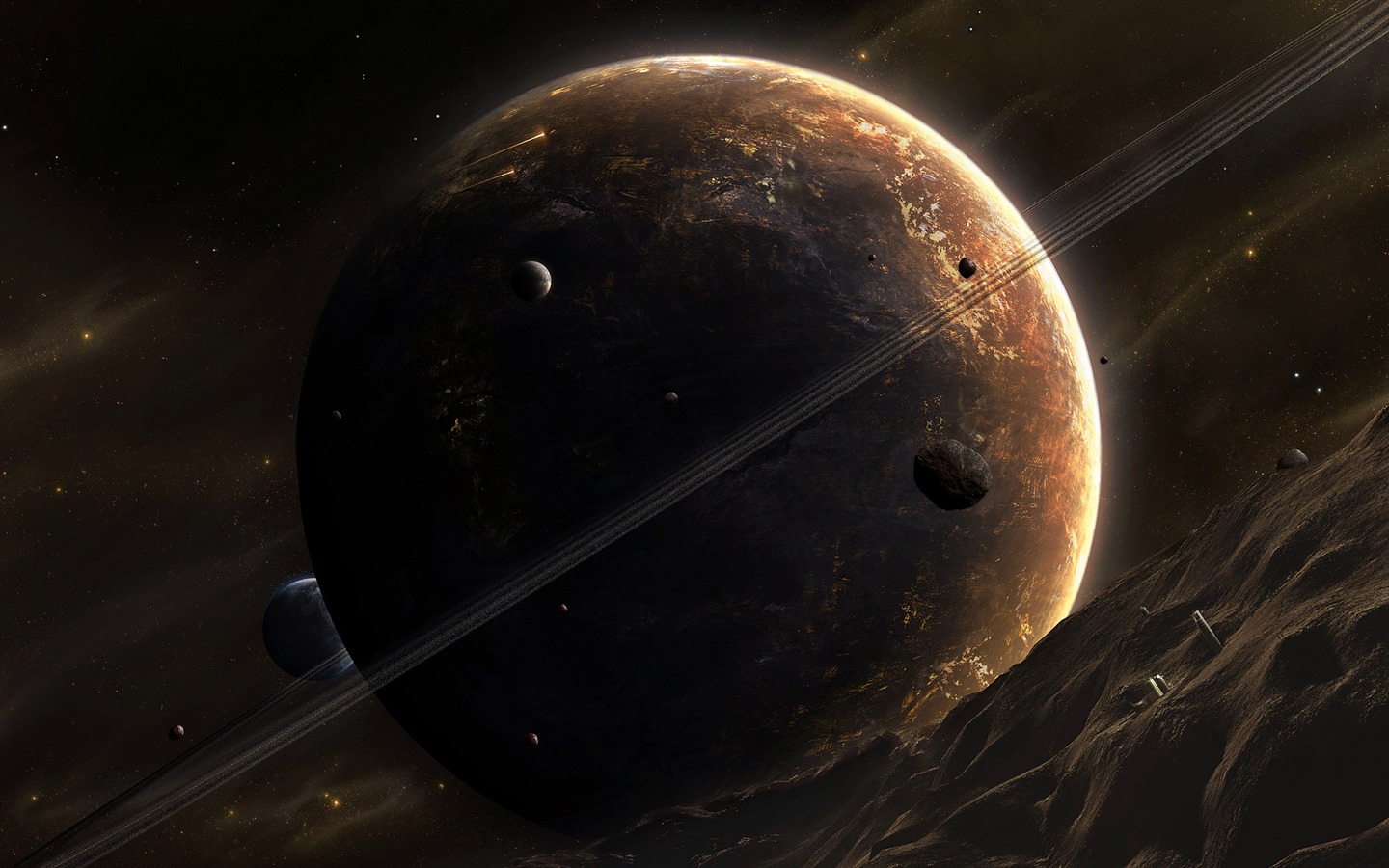 星空地球高清壁紙 #3 - 1440x900