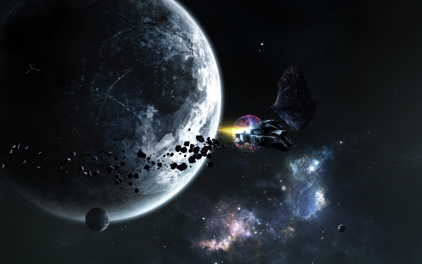 星空地球高清壁紙 #13 - 1440x900
