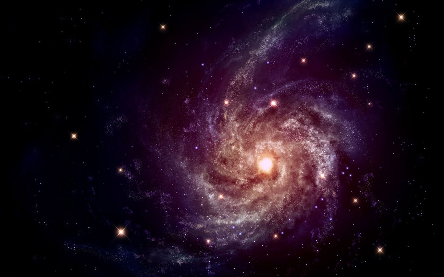 Unendlichen Universums, das schöne Star Wallpaper #24 - 1440x900