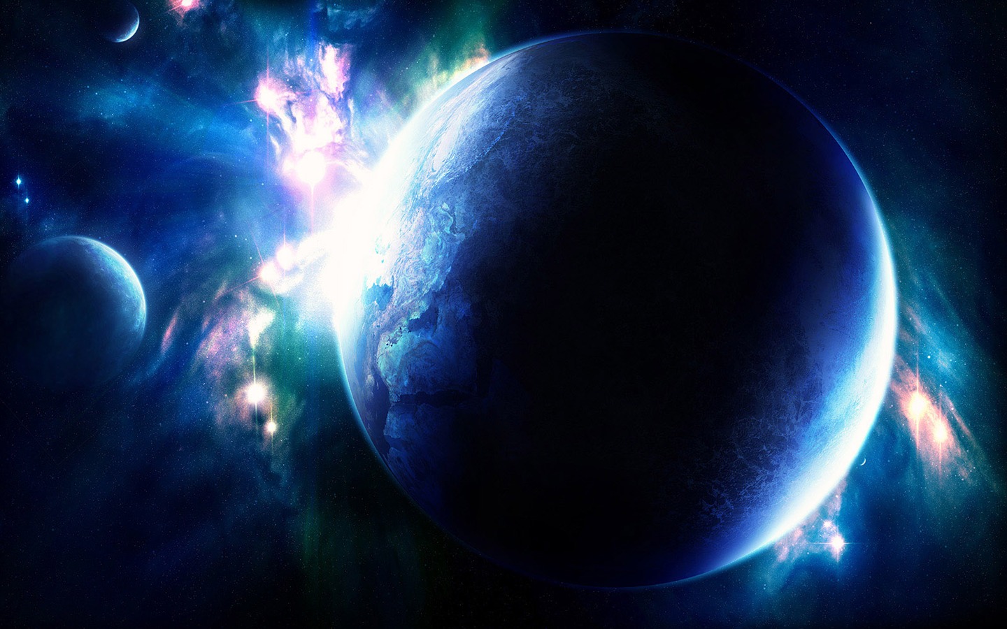 Unendlichen Universums, das schöne Star Wallpaper #34 - 1440x900