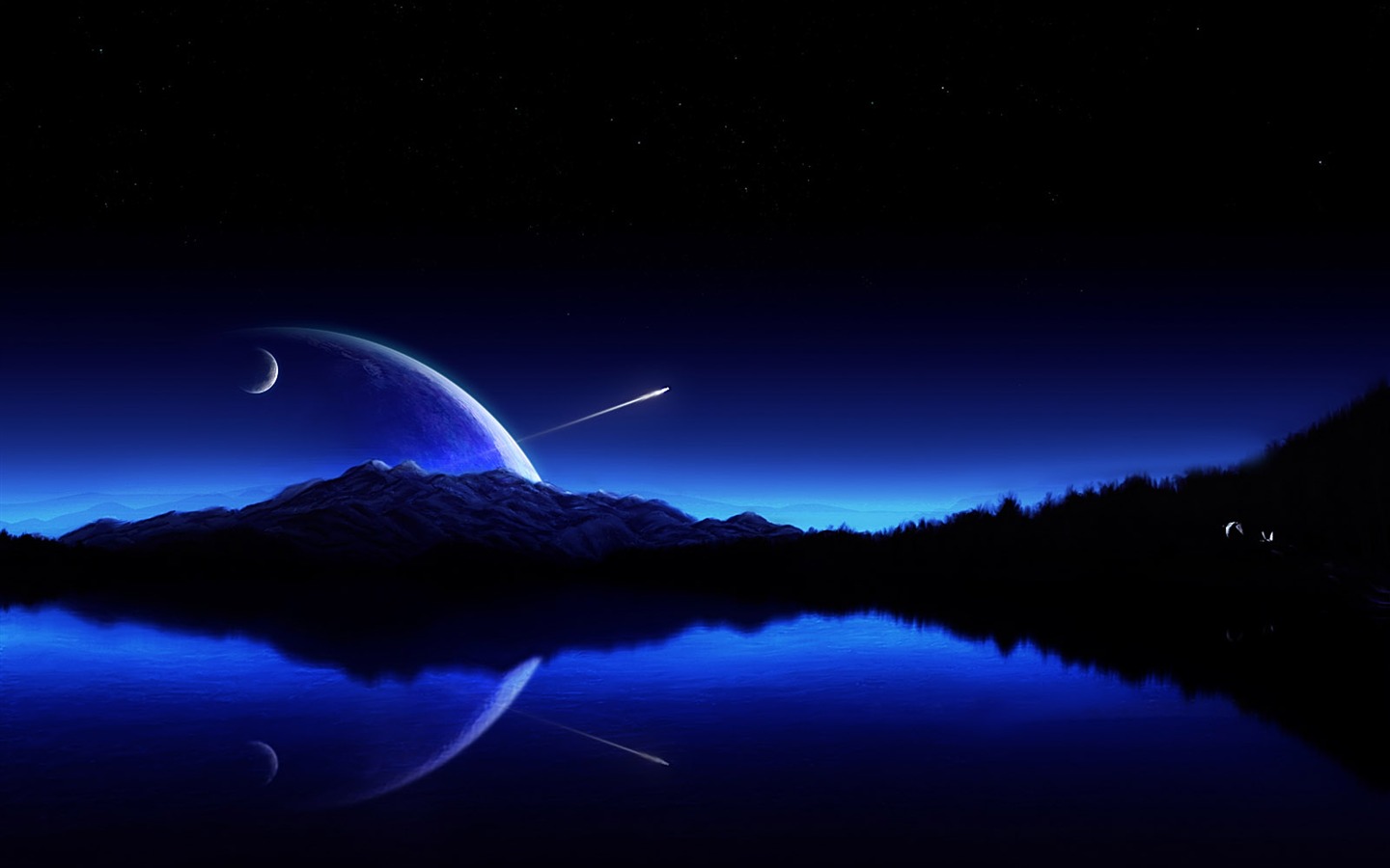 nekonečném vesmíru, krásné Star Tapeta #4 - 1440x900