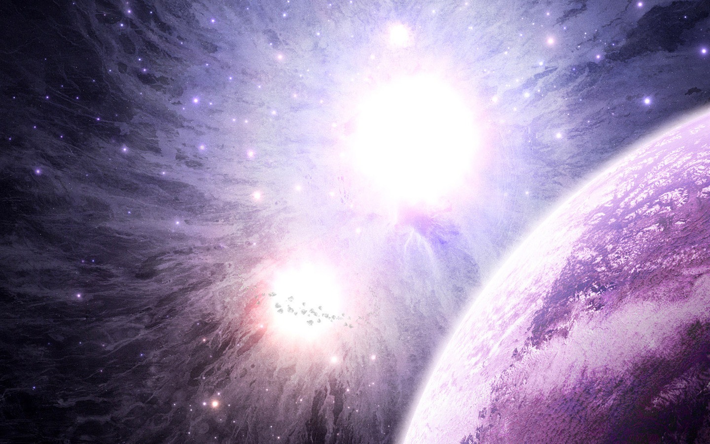 Unendlichen Universums, das schöne Star Wallpaper #6 - 1440x900