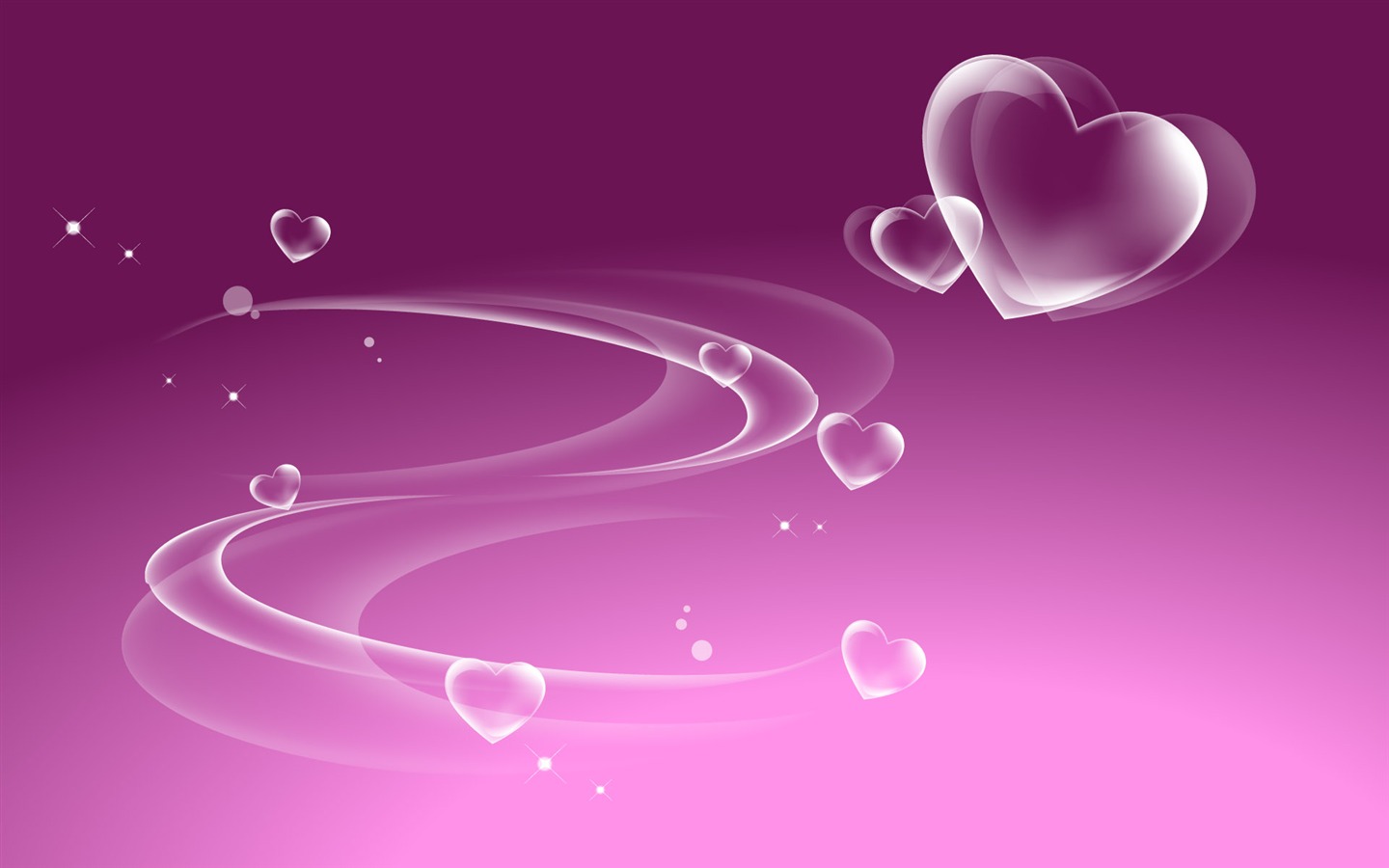 Valentýna Tapety na plochu láska Téma (2) #2 - 1440x900