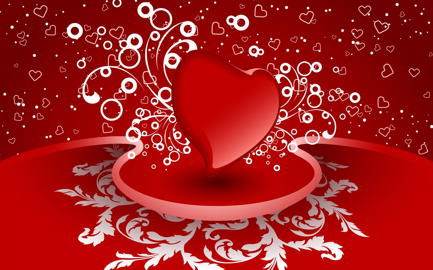 Valentýna Tapety na plochu láska Téma (2) #8 - 1440x900