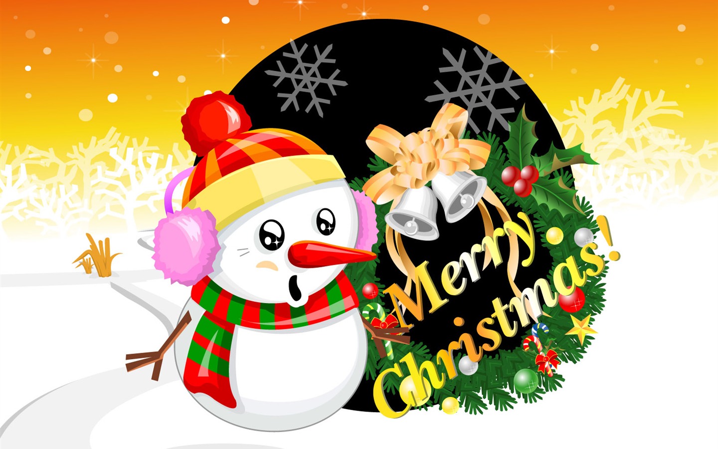 Vector Christmas Wallpaper (1) #13 - 1440x900