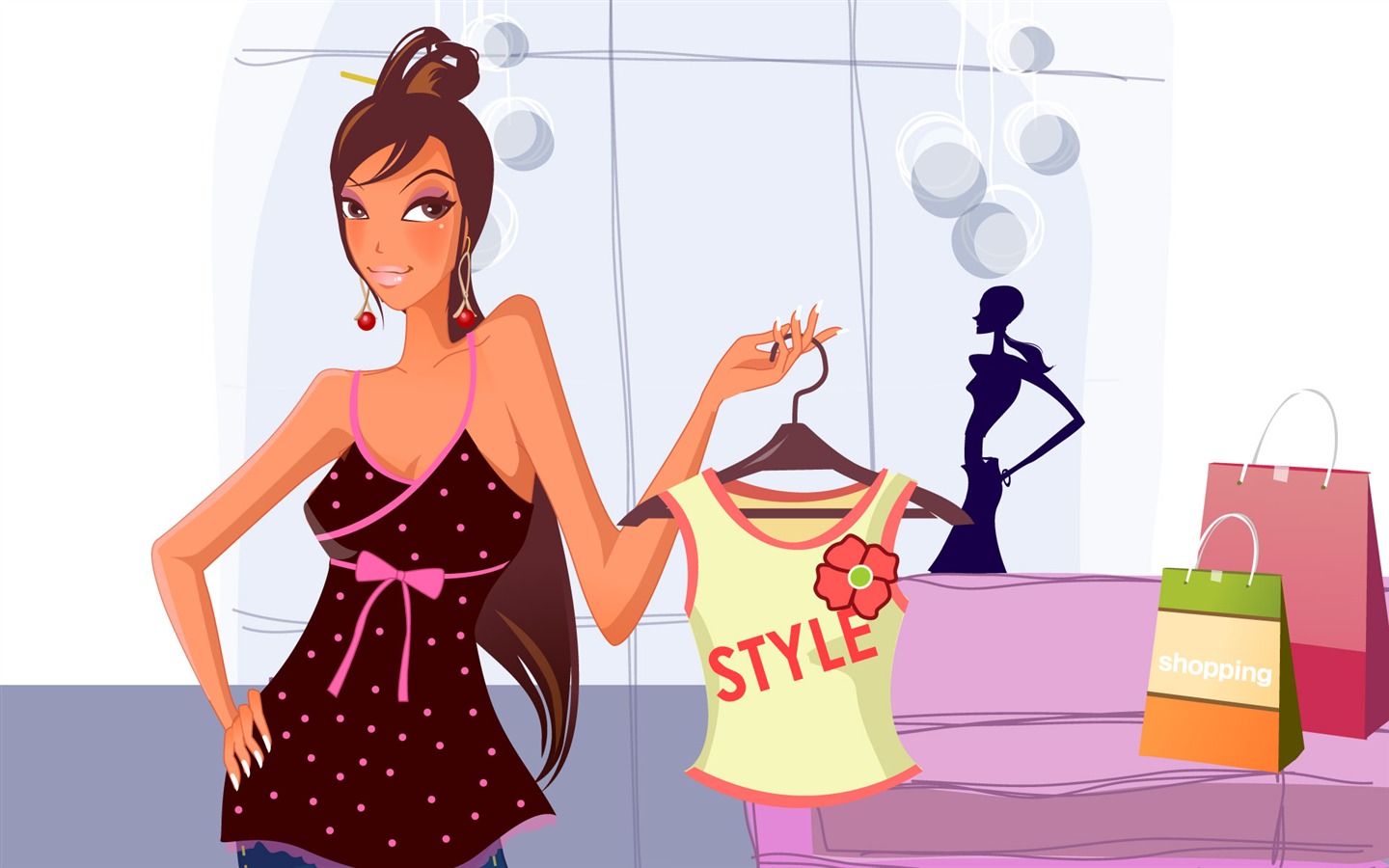 Fashion Shopping Women wallpapers (2) #11 - 1440x900