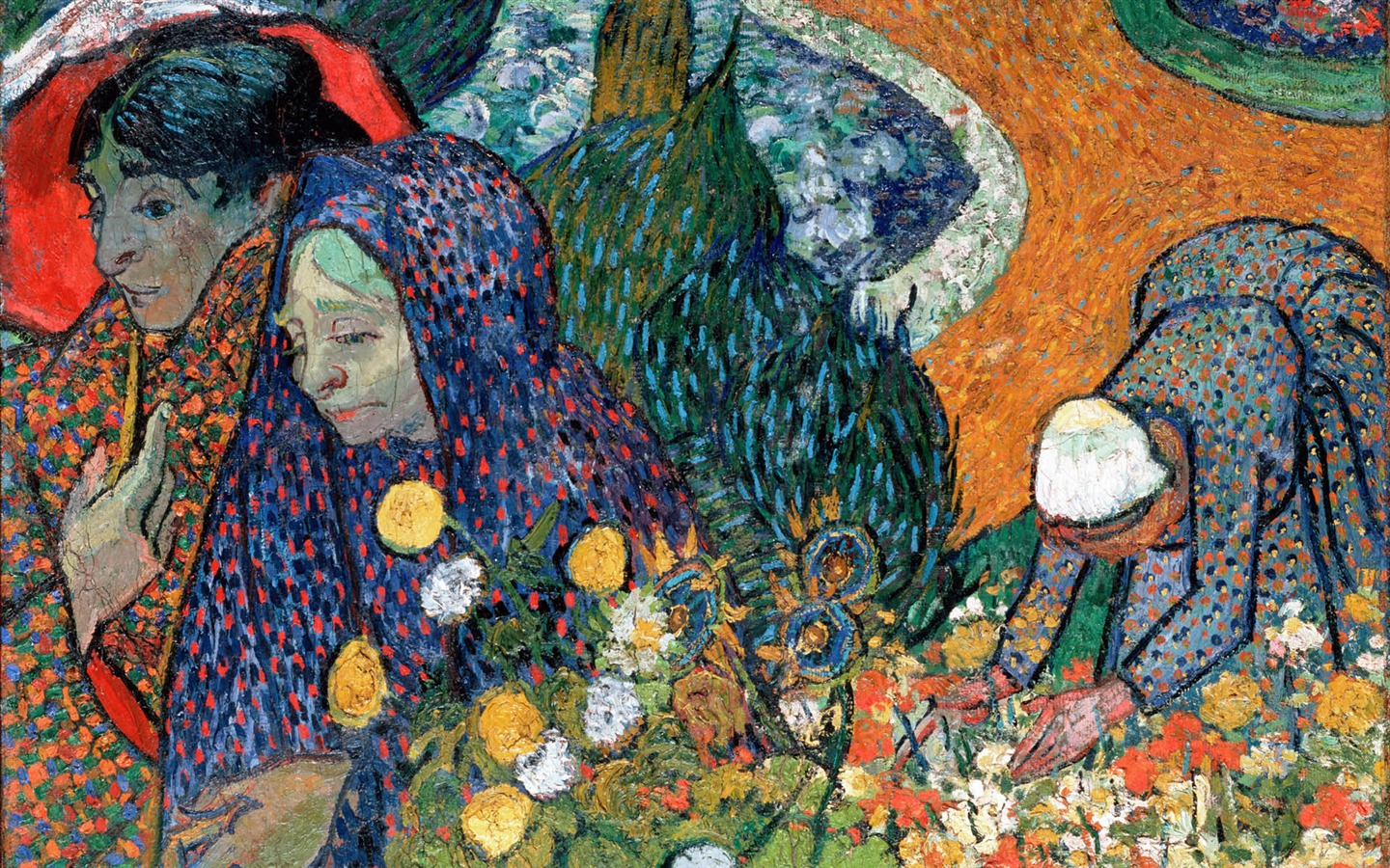 Vincent Van Gogh malování tapety (1) #4 - 1440x900