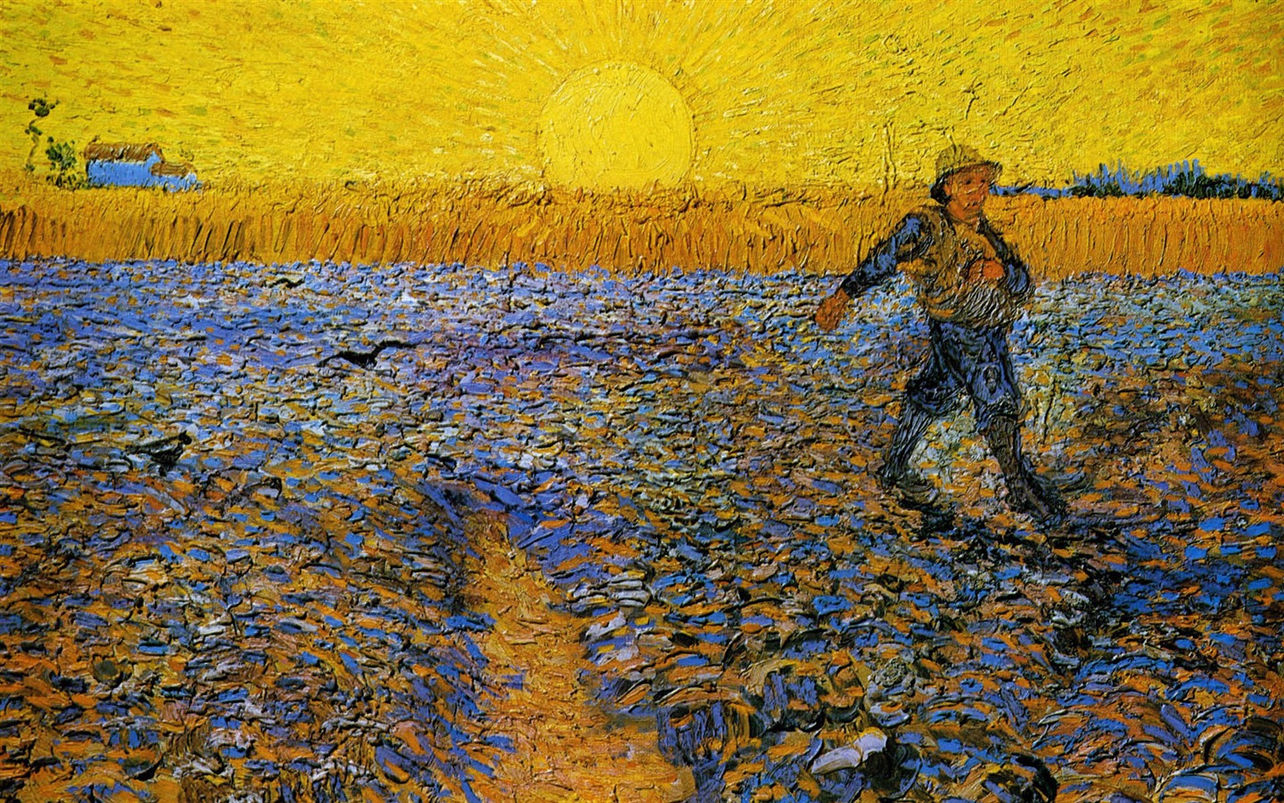Vincent Van Gogh malování tapety (1) #6 - 1440x900