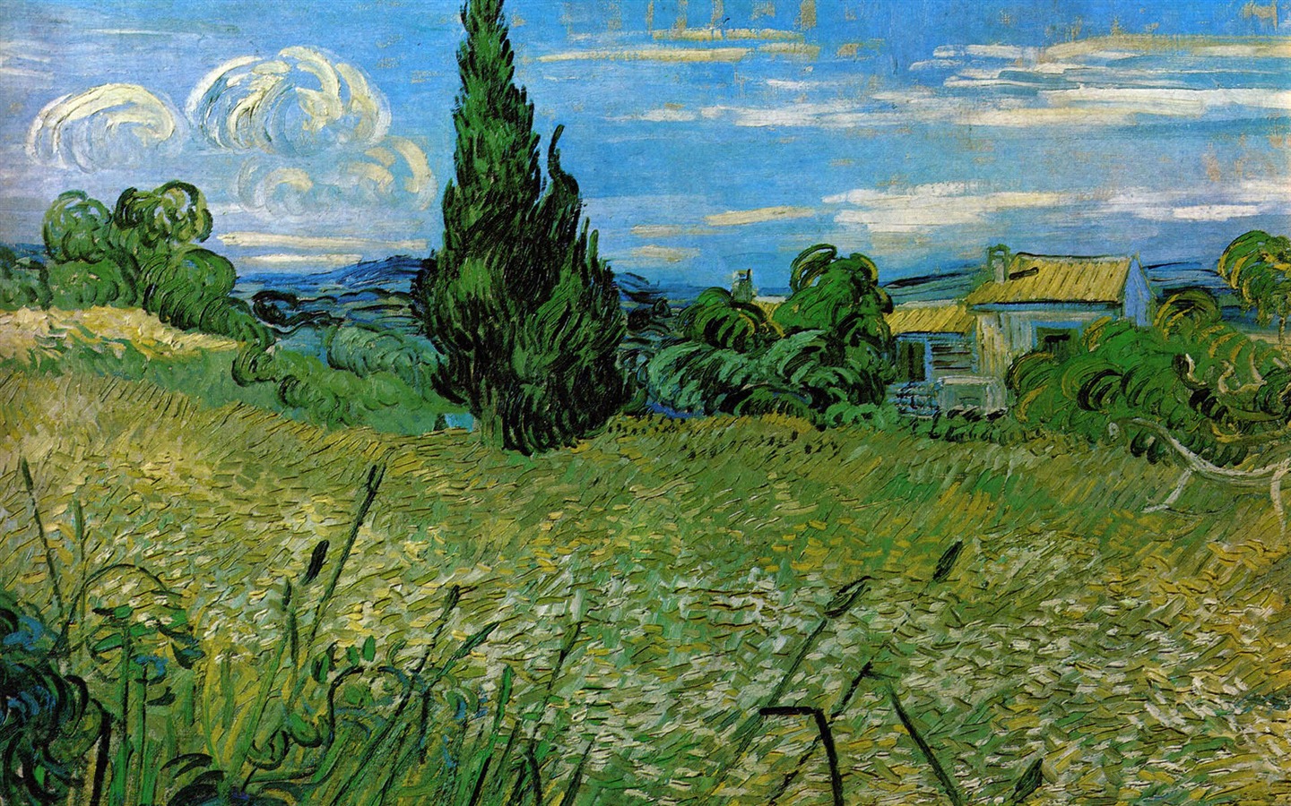 Vincent Van Gogh painting wallpaper (1) #8 - 1440x900