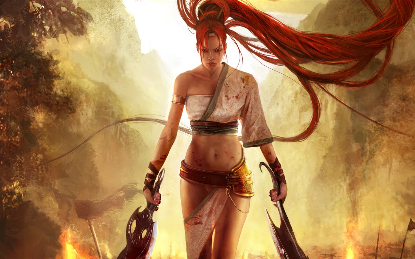 1080 Games Women CG wallpapers (3) #9 - 1440x900