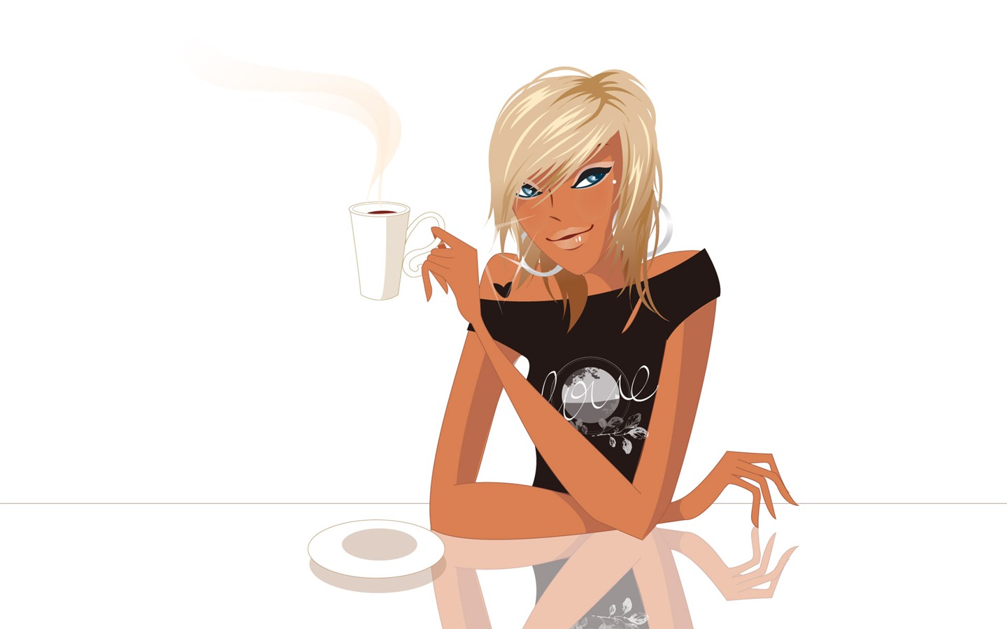 Vector Wallpaper leisure life (4) #8 - 1440x900