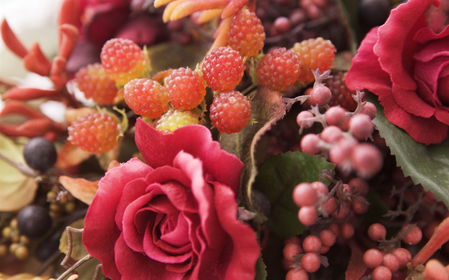 Fleurs de mariage d'écran (2) #15 - 1440x900