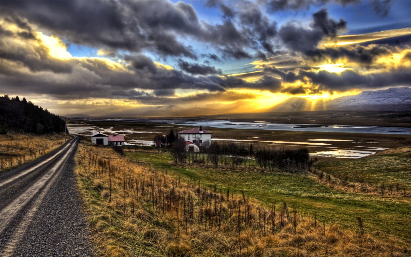 아이슬란드어 풍경의 HD 월페이퍼 (2) #6 - 1440x900