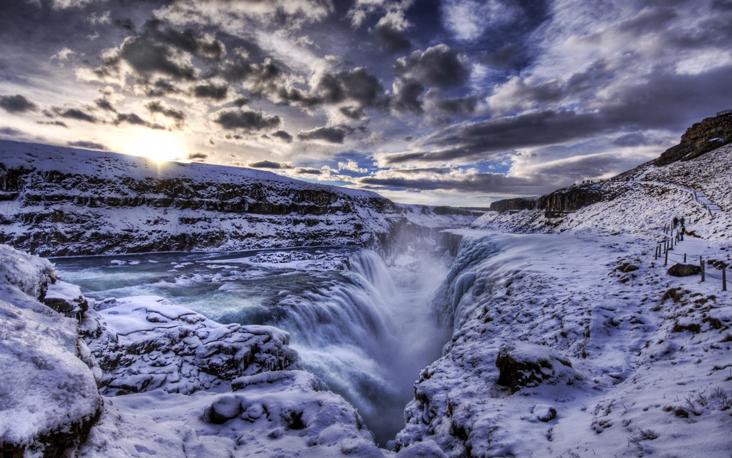 아이슬란드어 풍경의 HD 월페이퍼 (2) #19 - 1440x900